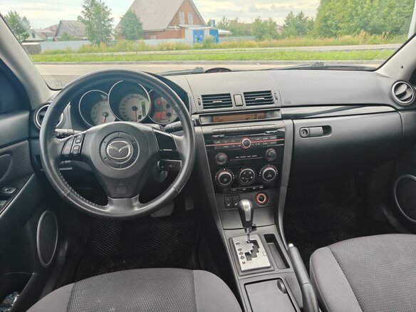 2008 Mazda 3 4-speed I (BK) Рестайлинг, серый, 830000 рублей - вид 12