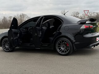 2008 Mitsubishi Lancer X, чёрный, 1200000 рублей, вид 1