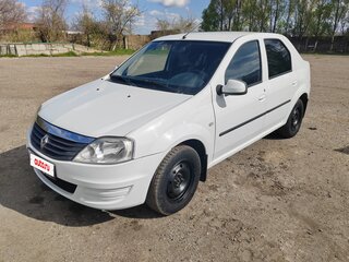 2013 Renault Logan I Рестайлинг, белый, 360000 рублей, вид 2
