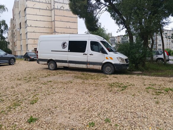 2008 Mercedes-Benz Sprinter, белый, 800000 рублей