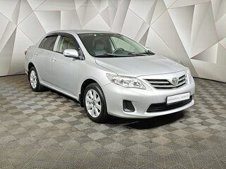 2011 Toyota Corolla X (E140, E150) Рестайлинг, серебристый, 959000 рублей, вид 3