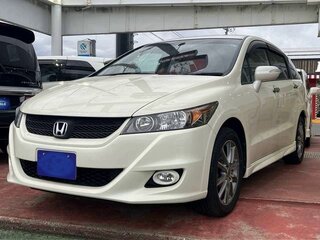 2014 Honda Stream II Рестайлинг, белый, 1050000 рублей, вид 2