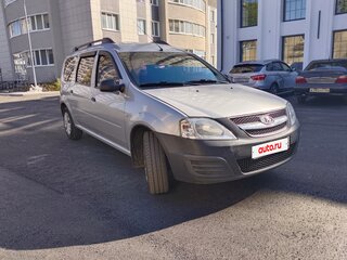 2014 Lada (ВАЗ) Largus I, серебристый, 580000 рублей, вид 1
