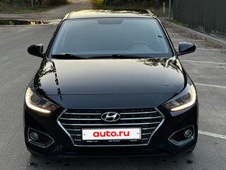2019 Hyundai Solaris II, чёрный, 1479000 рублей, вид 3