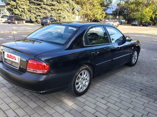 2007 Hyundai Sonata ТагАЗ IV (EF) Рестайлинг, чёрный, 410000 рублей, вид 4