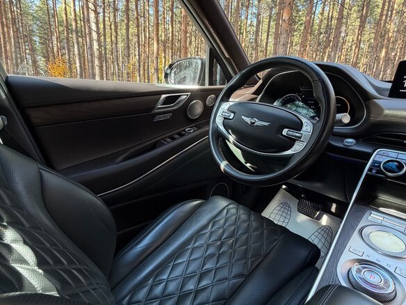 2020 Genesis GV80 I, чёрный, 5850000 рублей - вид 12