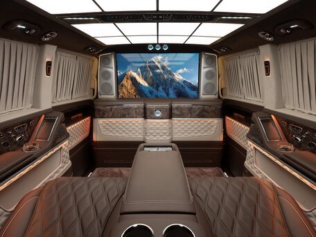 2026 Mercedes-Benz V-Класс Extra Long 300 d экстра длинный III (W447) Рестайлинг 2, чёрный, 44300000 рублей, вид 1
