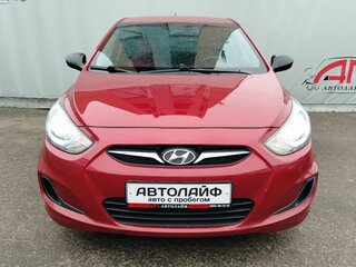 2013 Hyundai Solaris I, красный, 769000 рублей, вид 5