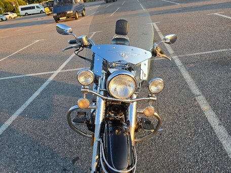 2008 Yamaha XVS1100, чёрный, 640000 рублей, вид 4