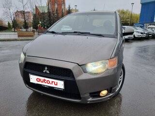 2009 Mitsubishi Colt CZ1 VI (Z30) Рестайлинг, серый, 320000 рублей, вид 3