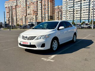 2012 Toyota Corolla X (E140, E150) Рестайлинг, белый, 1100000 рублей, вид 1