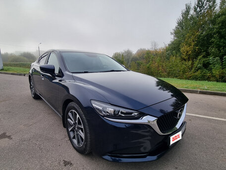 2019 Mazda 6 III (GJ) Рестайлинг 2, синий, 2630000 рублей, вид 4
