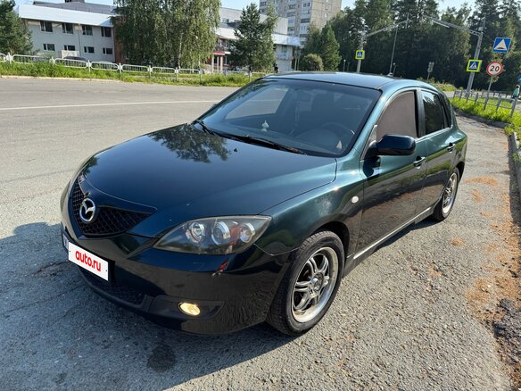 2005 Mazda 3 I (BK), зелёный, 420000 рублей - вид 5