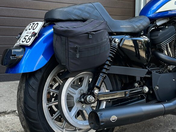 2007 Harley-Davidson Sportster 1200, синий, 650000 рублей - вид 12