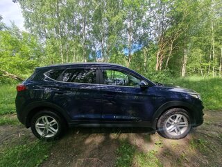 2020 Hyundai Tucson III Рестайлинг, синий, 3400000 рублей, вид 3