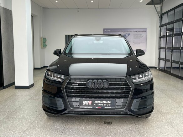 2016 Audi Q7 II (4M), чёрный, 4190000 рублей - вид 1