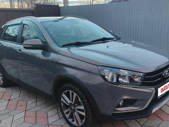 2021 Lada (ВАЗ) Vesta SW Cross I, серый, 1155000 рублей - вид 12