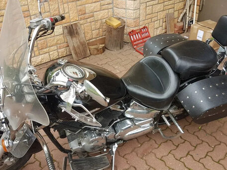2002 Yamaha XVS1100, чёрный, 480000 рублей, вид 2