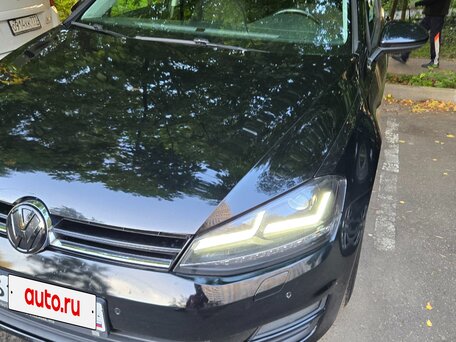2014 Volkswagen Golf VII, чёрный, 1550000 рублей, вид 2