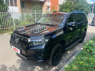 2021 Toyota Land Cruiser Prado 150 Series Рестайлинг 3, чёрный, 7200000 рублей, вид 1