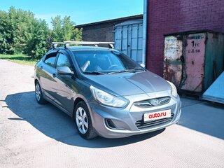 2011 Hyundai Solaris I, серый, 615000 рублей, вид 3