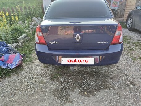 2006 Renault Symbol I Рестайлинг 2, синий, 290000 рублей, вид 2