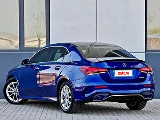 2023 Mercedes-Benz A-Класс 180 Long IV (W177) Рестайлинг, синий, 1620004 рублей, вид 3