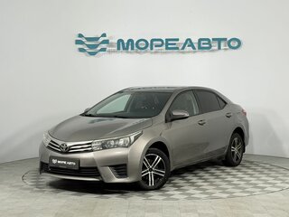 2013 Toyota Corolla XI (E160, E170, E180), бежевый, 870000 рублей, вид 1
