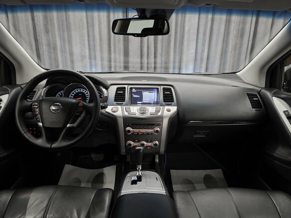 2013 Nissan Murano II (Z51) Рестайлинг 2, чёрный - вид 9