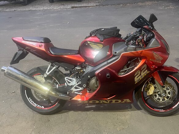 2002 Honda CBR 600F, красный, 400000 рублей - вид 24