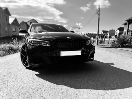 2021 BMW 3 серии Long 325Li VII (G2x), чёрный, 4190000 рублей, вид 4