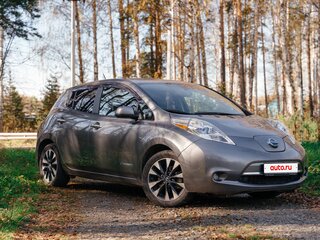 2015 Nissan Leaf (EM57) I (ZE0/AZE0), серый, 1300000 рублей, вид 2