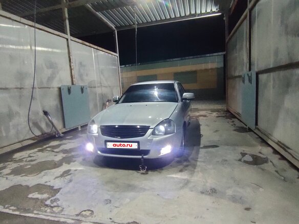 2008 Lada (ВАЗ) Priora I, серебристый, 320000 рублей