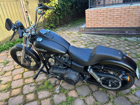 2012 Harley-Davidson Street Bob, чёрный, 865000 рублей, вид 4