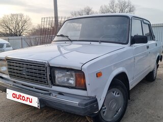 2006 Lada (ВАЗ) 2107, белый, 115000 рублей, вид 1