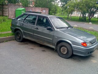 2009 Lada (ВАЗ) 2114, серебристый, 135000 рублей, вид 3