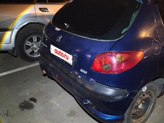 2007 Peugeot 206, синий, 230000 рублей, вид 4