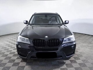 2014 BMW X3 20i xDrive II (F25), чёрный, 1600000 рублей, вид 2