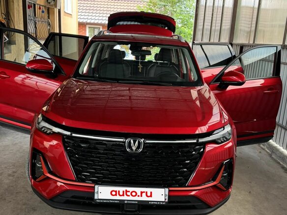 2024 Changan CS35 Plus I Рестайлинг, красный, 2200000 рублей - вид 1