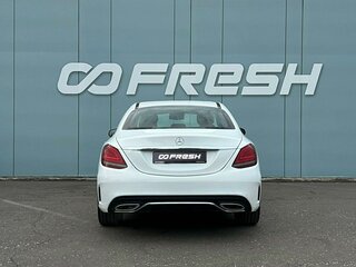 2019 Mercedes-Benz C-Класс 200 IV (W205) Рестайлинг, белый, 2730000 рублей, вид 4