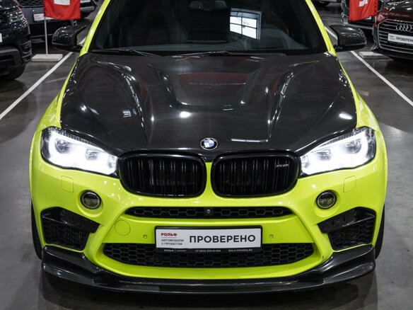2015 BMW X6 M II (F86), серый - вид 3