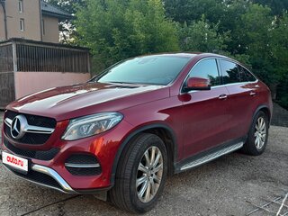 2015 Mercedes-Benz GLE Coupe 400 I (C292), красный, 3300000 рублей, вид 3
