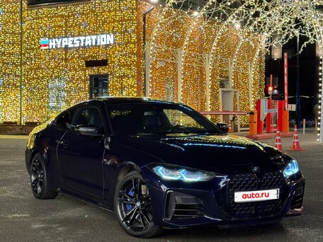 2021 BMW 4 серии M440i xDrive G22, G23, G26, синий, 6190000 рублей, вид 1