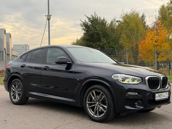 2019 BMW X4 20d II (G02), чёрный, 3500000 рублей - вид 4