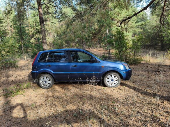 2005 Ford Fusion I Рестайлинг, синий - вид 1