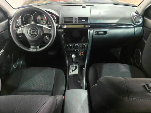 2007 Mazda 3 I (BK) Рестайлинг, синий - вид 10