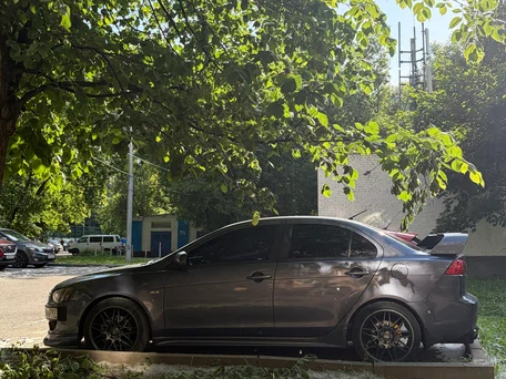 2008 Mitsubishi Lancer X, серый, 850000 рублей, вид 1