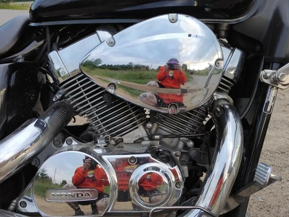 2008 Honda Shadow 750, чёрный, 515000 рублей - вид 1