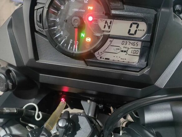 2019 Suzuki V-Strom DL 650, чёрный, 695000 рублей - вид 14