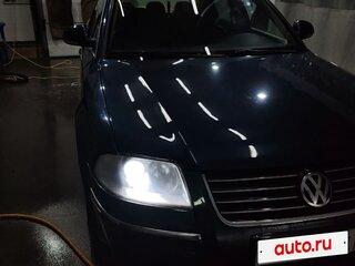 2003 Volkswagen Passat B5 Рестайлинг, синий, 470000 рублей, вид 2
